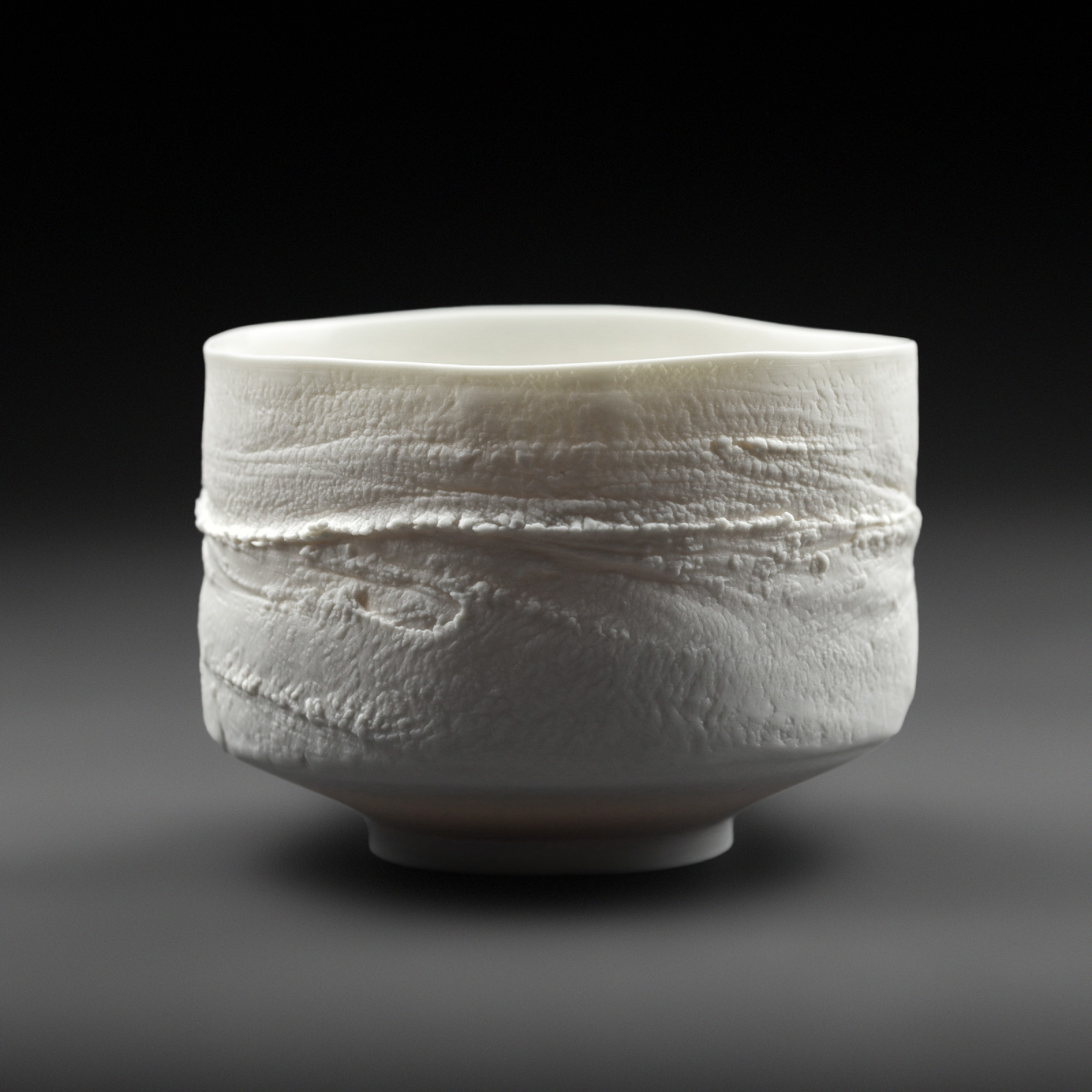 Bol Jupiter 2 | Terre et Terres Bol en porcelaine brute et émaillée - Eric Faure